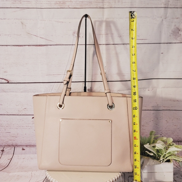 Michael Kors Walsh Medium MF Large Leather Tote Shoulderbag Handbag in Soft Pink - Picture 7 of 11